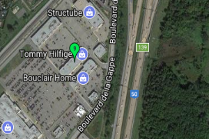 google maps hybrid view with markers