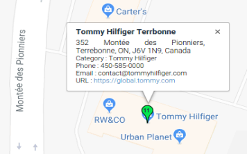 Precise location data